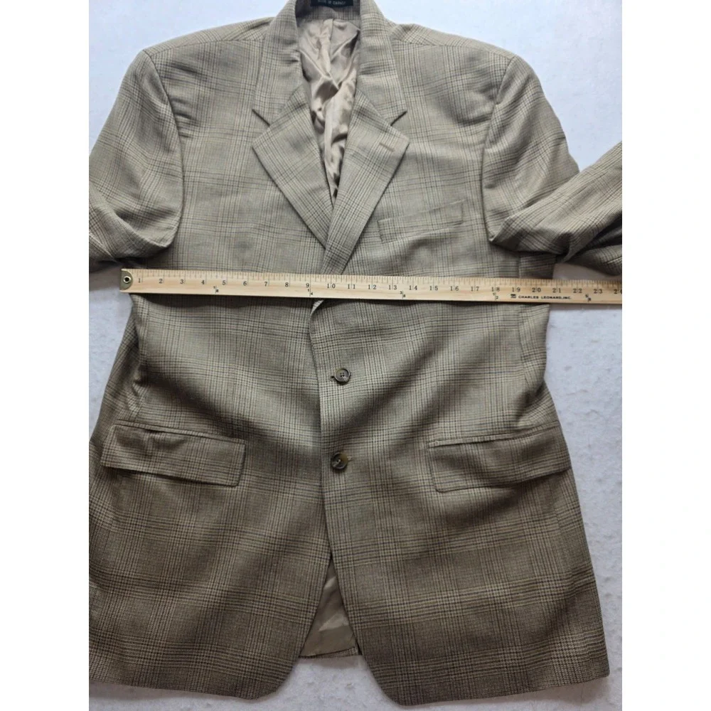 Lauren Ralph Lauren Vintage Men's Brown Houndstooth Sport Coat Blazer. Size 40R